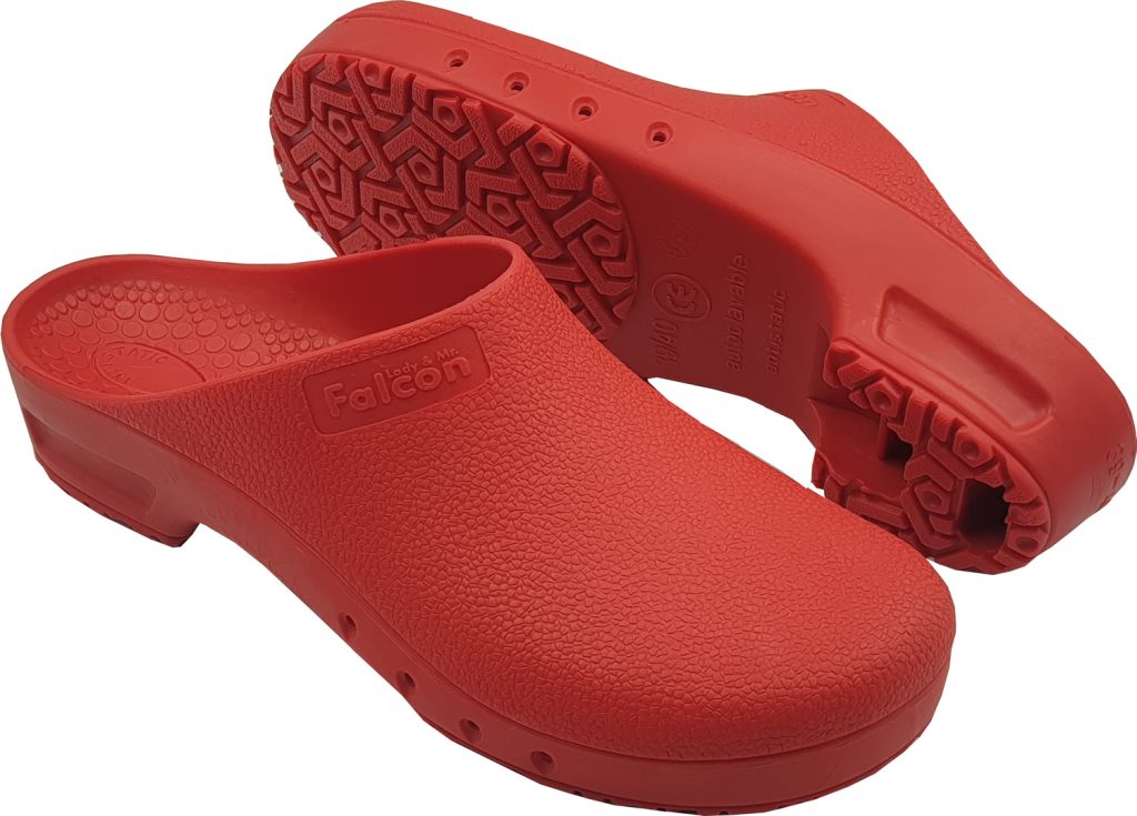 Cleanroom Clogs Red